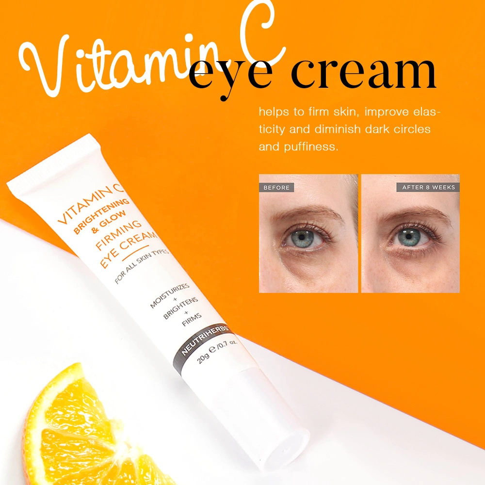 Custom Hot Sale Reduce Dark Circle Firming Vitamin C Eye Cream