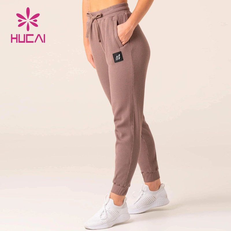 ODM Custom Hochwertige Sommer Slim Fit Gym Hose für Damen Sport Jogginghose