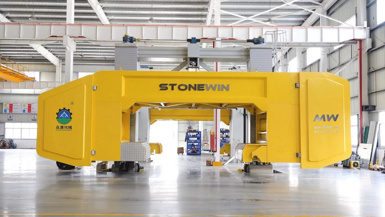 Elevate Your Craftsmanship: Stonewin's 72-Wire Multi-Wire Saw Machine, a Game-Changer in Granite Slab Precision Processing