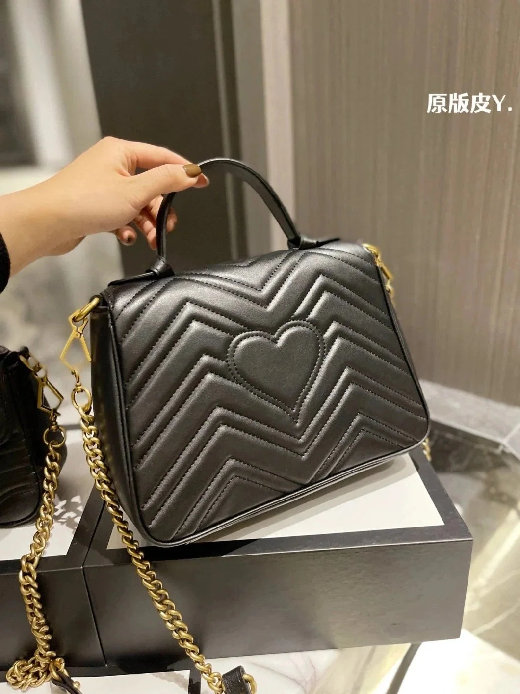 Fashionable New Style Leather Gg Women Handbag Classical Lady Shoulder Bag