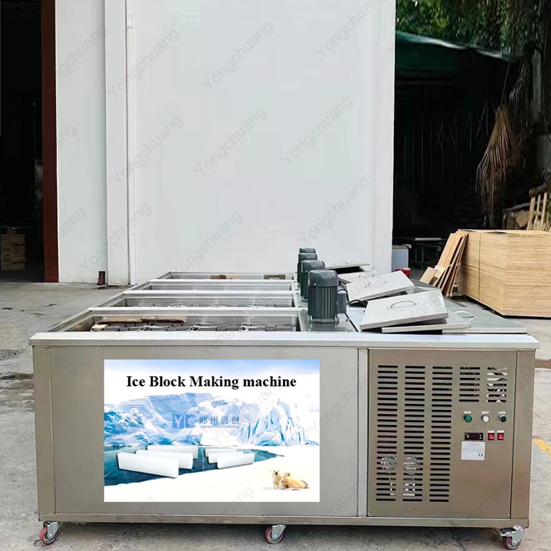 Small Commercial Ice Brick Machine Suitable for Family Business Projects