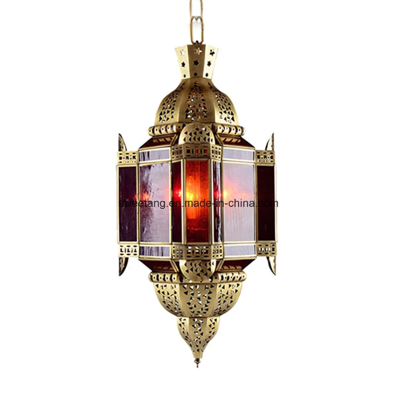 Moroco Style Copper Pendant Light for Indoor Decoration Lighting