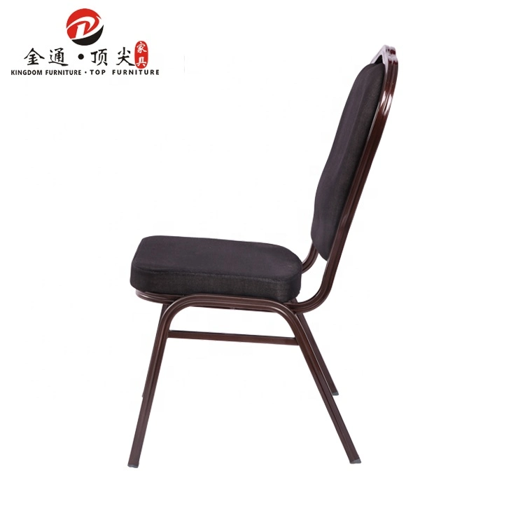 Steel Luxury Stacking Aluminium Banquet Chair for Wedding Rent Used