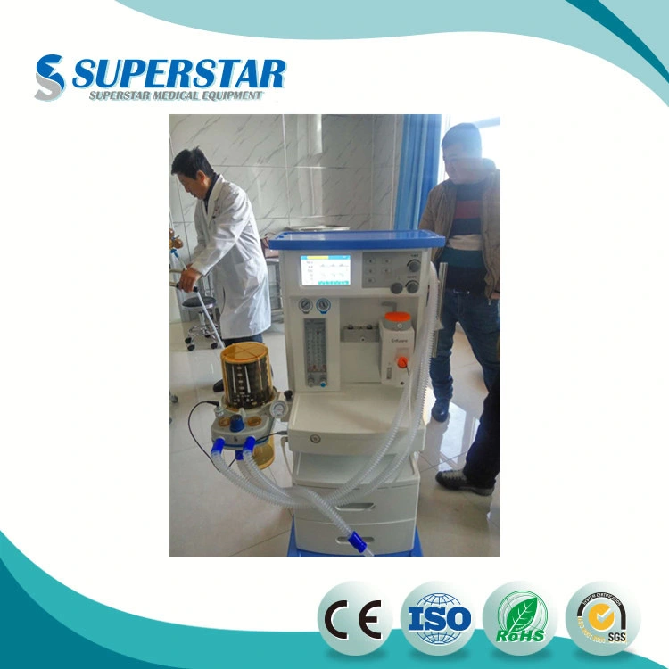 Superstar Medical China Supplier High Performance Compact Medical Equipment Anesthesia Machine S6100d