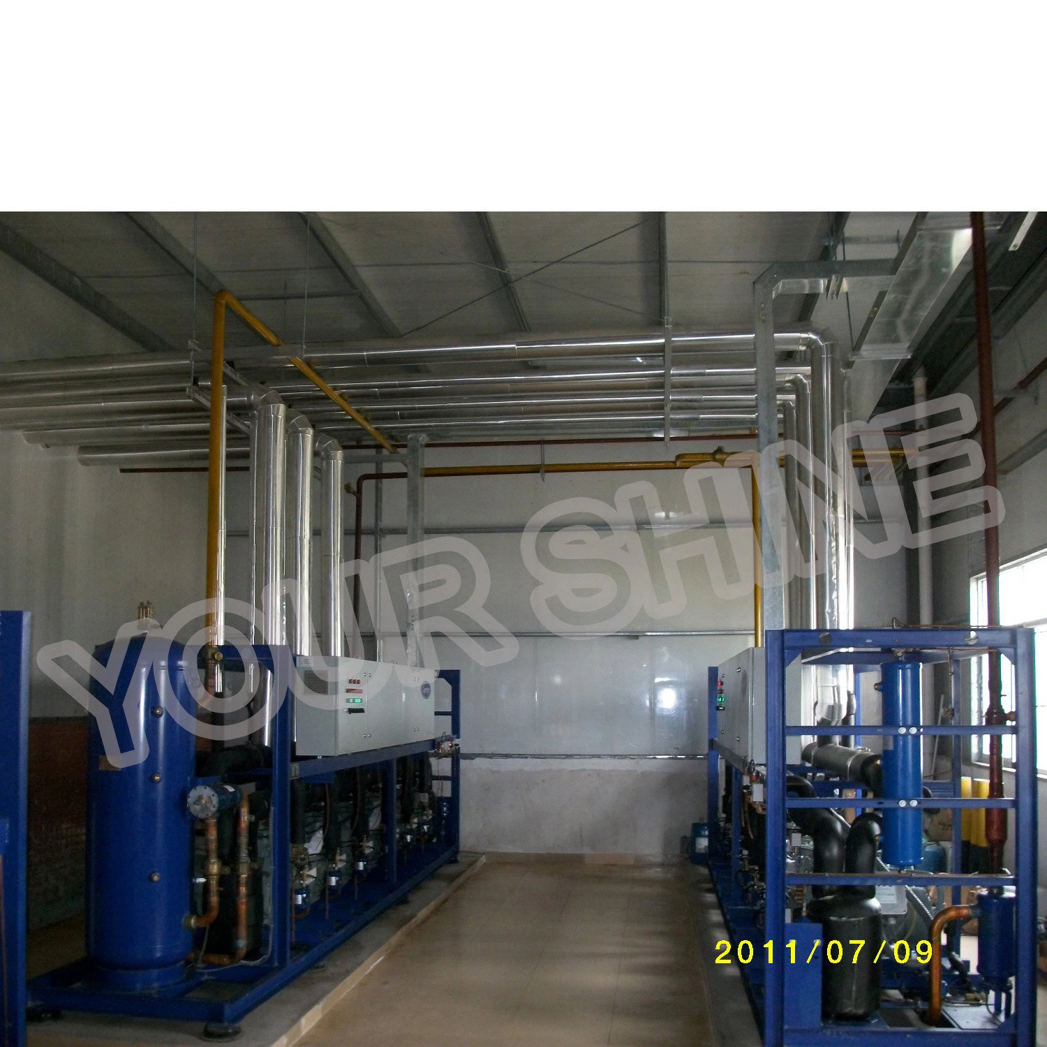 Fast Quick Freeze Food Warehouse Low Temperature Cold Room Quick Freezing Vegetable Cold Storage