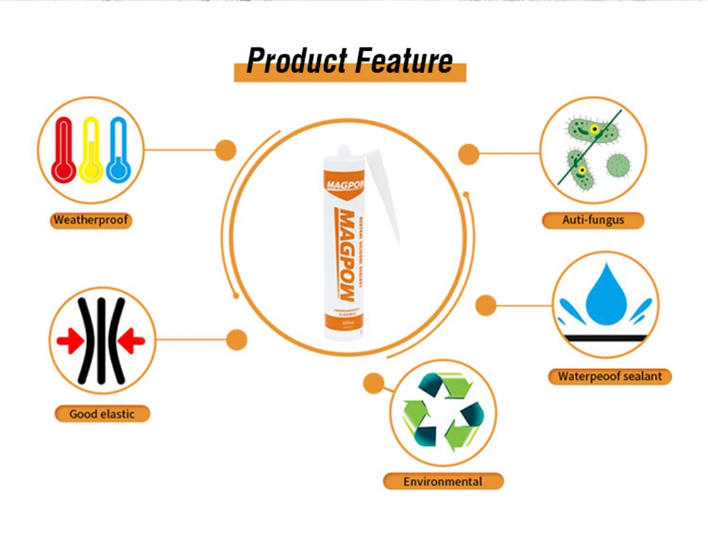 Excellent General Purpose Silicone Sealant Adhesive for Buliding Products