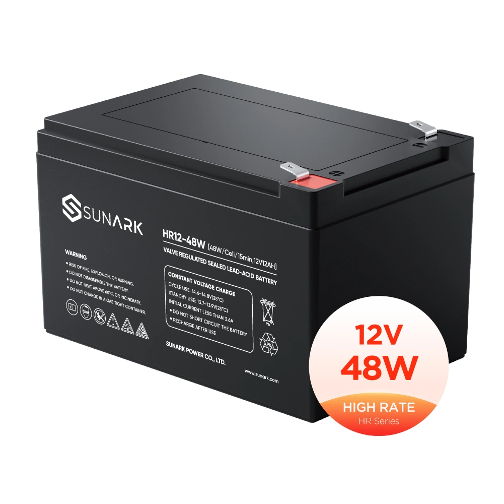 Sunark AGM de alta calidad 12 Volt 9ah batería 12ah 12V Batería del sistema Solar