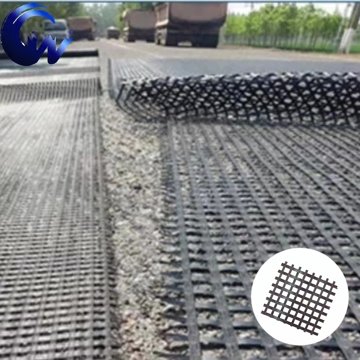 Building Material/Concrete Grass Pavers/Wall Protection Systems/Ground Stabilization/Fabric Warp Knitting Glassfiber Geogrids Glasbit