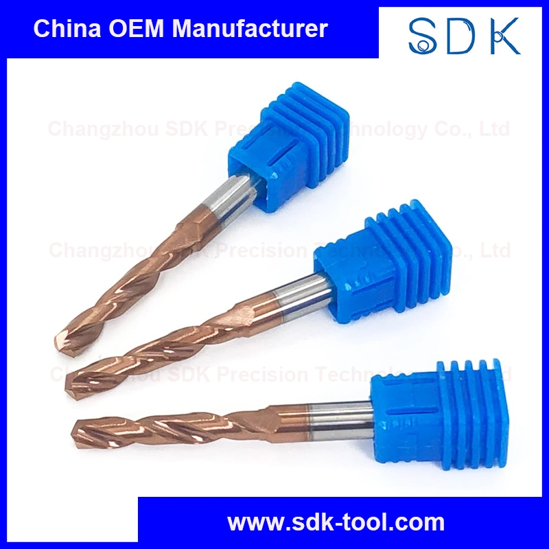 High Performance 3xd Tungsten Carbide Twist Drill Bits for Steels