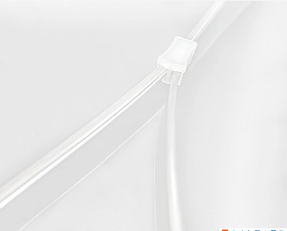 High quality/High cost performance Popular Stock PVC Zipper Clear Plastic