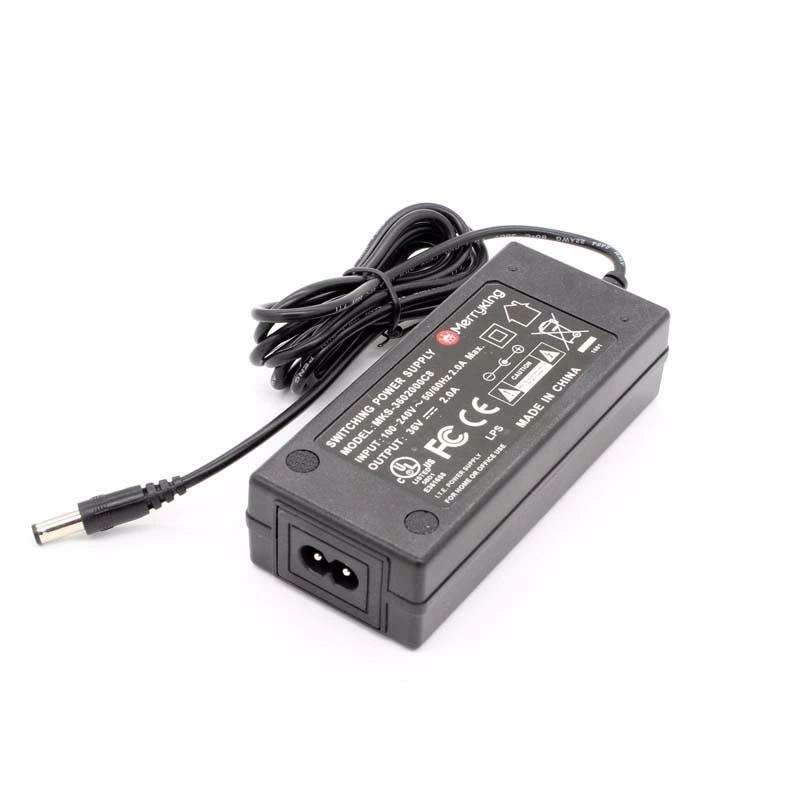 CE CB 24V 3d'un chargeur de bureau de l'adaptateur d'alimentation 12V 6un adaptateur secteur 72W pour affichage à LED