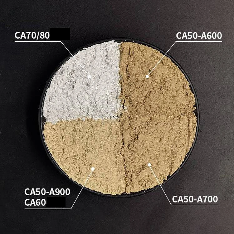 Ca50 Ca60 Ca70 Ca80 Calcium Aluminate Cement Refractory High Alumina Cement