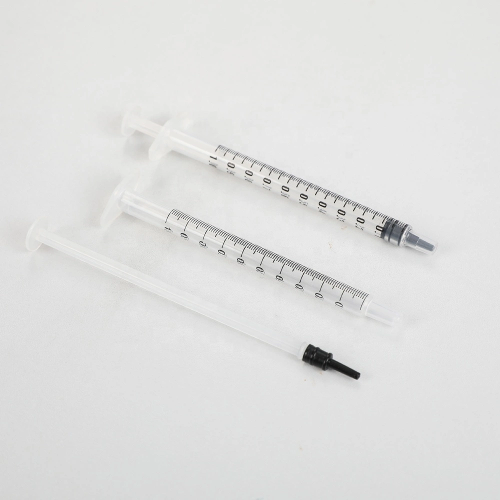 Sterile Disposable Insulin Medical Syringe with Fixed Needle Luer Slip Tip