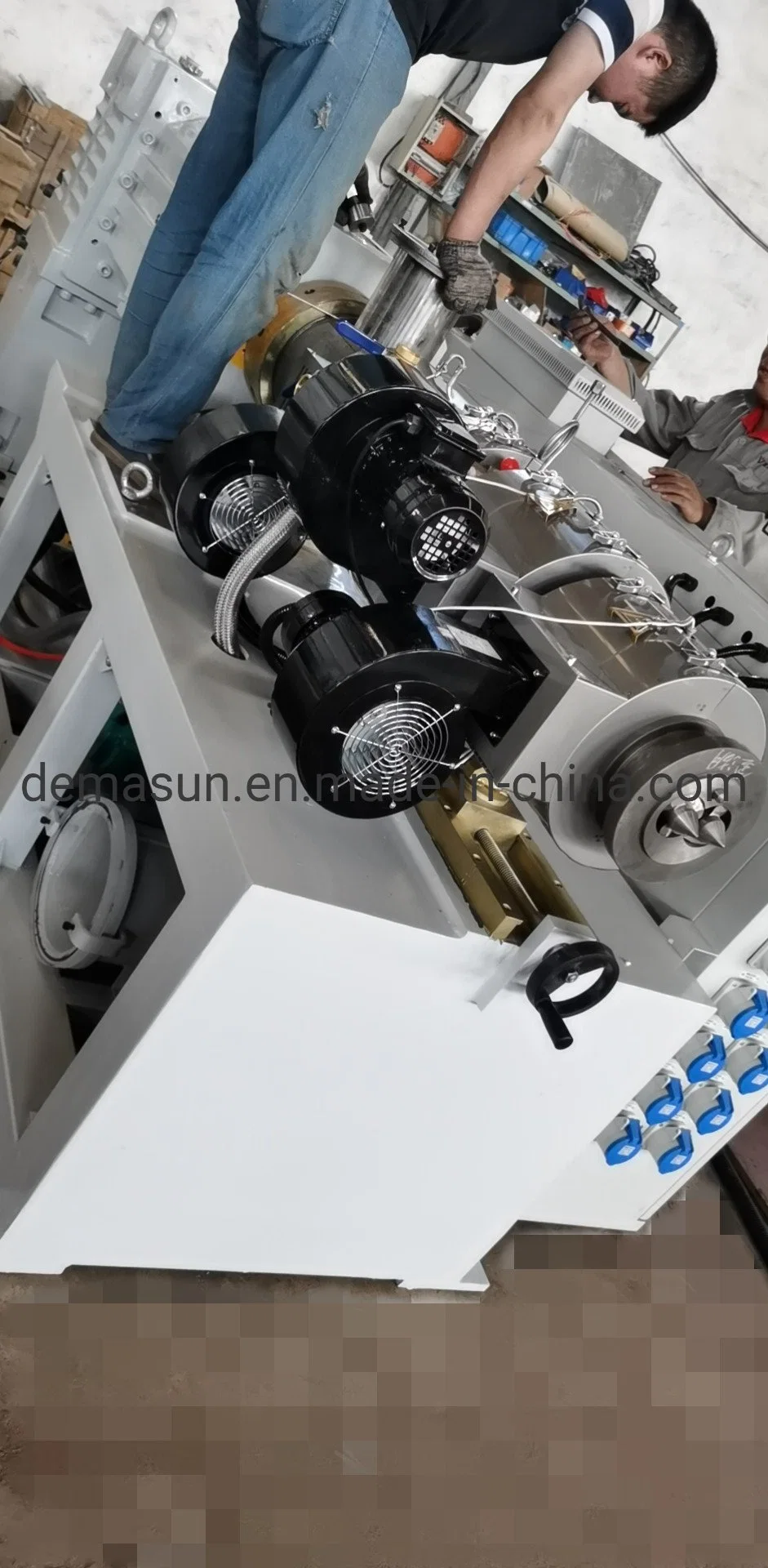 UPVC Pipe Plastic Extrusion Line Drain Water Pipe Electric Conduit Pipe Making Machine Extrusion Pipe Line Plastic Extruder Machine