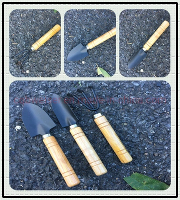 Latest Steel Small Fork Spade Wooden Handle Garden Tool Set