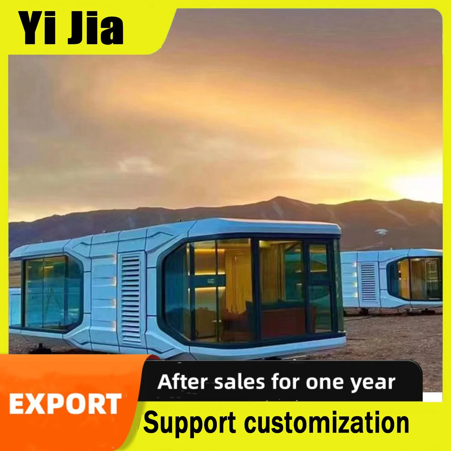 China's Export Customized Movable Housing Can Be Applied to Construction Sites, Hotels, etc