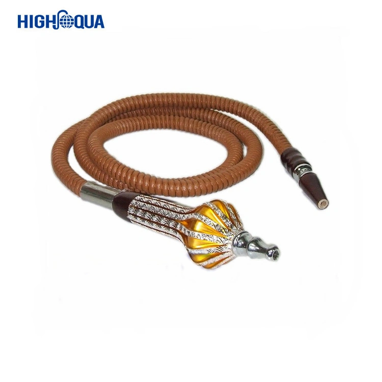 1.8 M Free Sample Matte Surface Soft Touch Silicone Hookah Hose Heat Resistant Low Price Shinning Hookah Hose