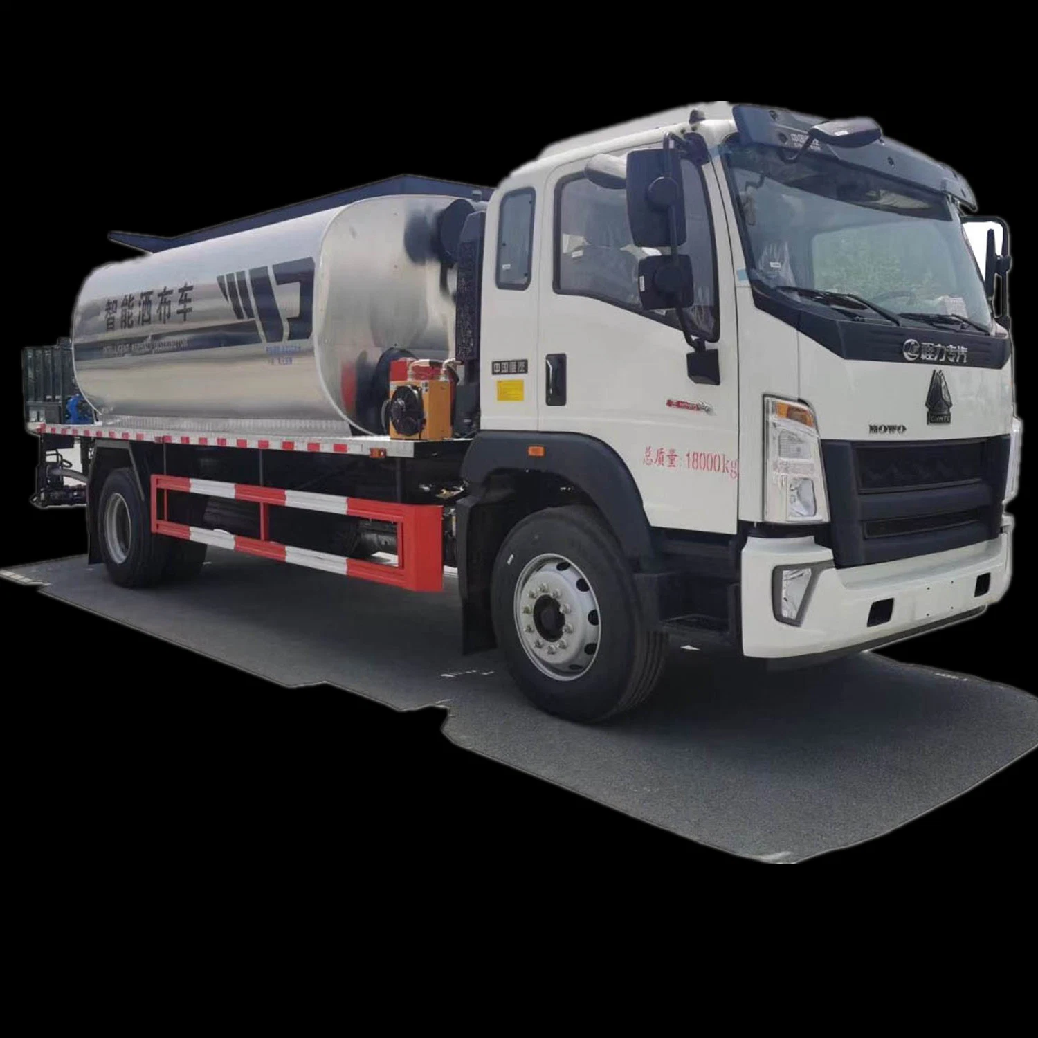 M3000 Shacman 8-12 Ton Automatic Intelligent Asphalt Distributor Truck with 4.5m Bitumen Sprayer