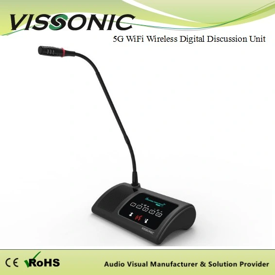 Multi-Functional WiFi Wireless Conference Room Microphone in Voting Function