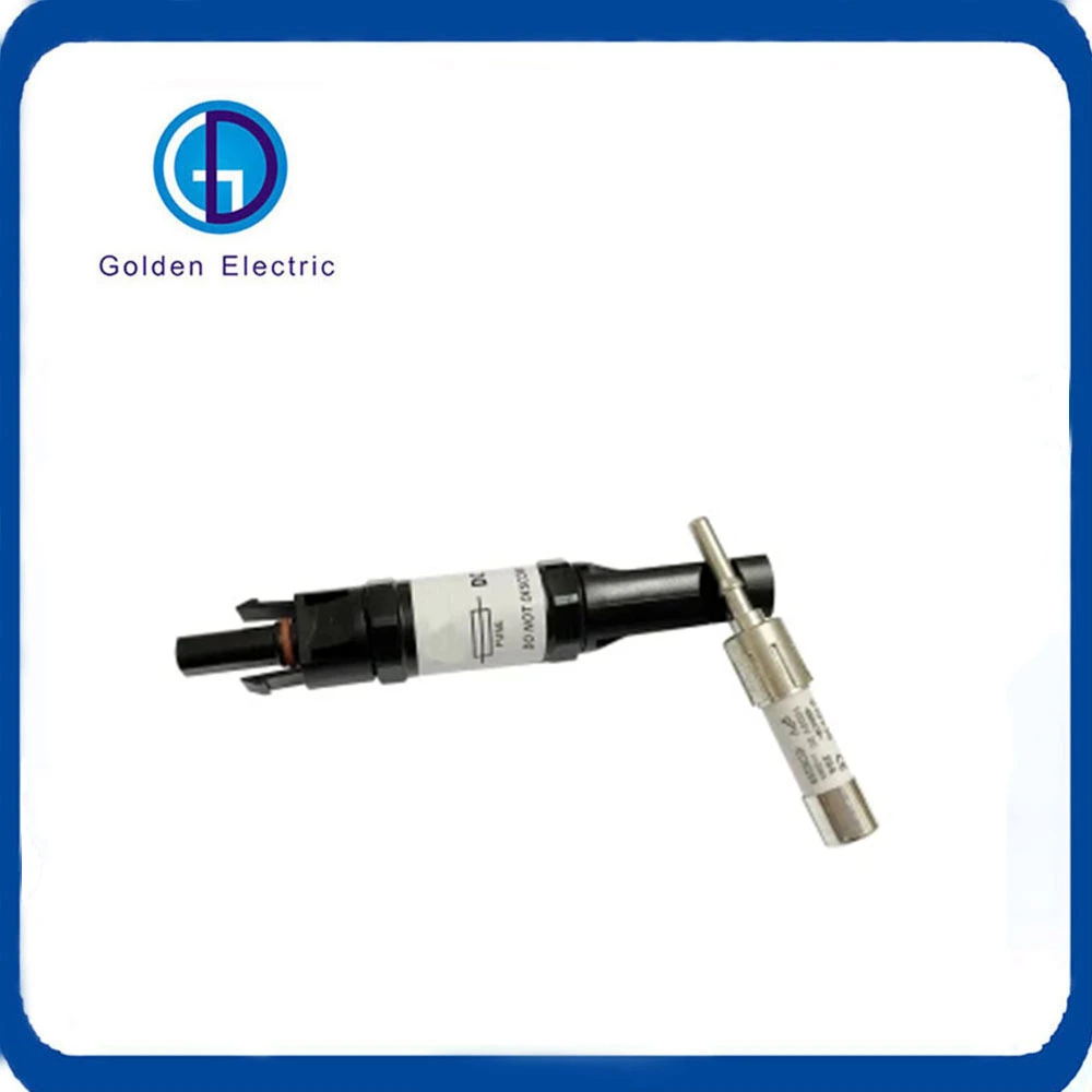 PV Fuse Connector DC1000V 10A/15A/20A PV004-F Solar Connector for Solar Panel Systems TUV Approved