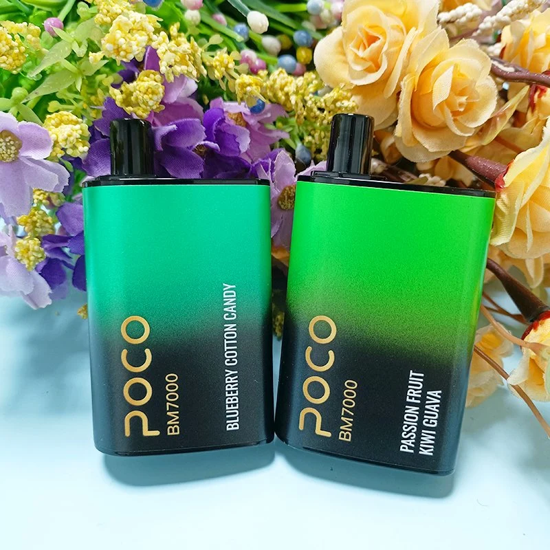 Poco 7000 for Wholesale/Supplier Rechargeable Disposable/Chargeable Vape 17ml E-Liquid 650mAh E-Cig