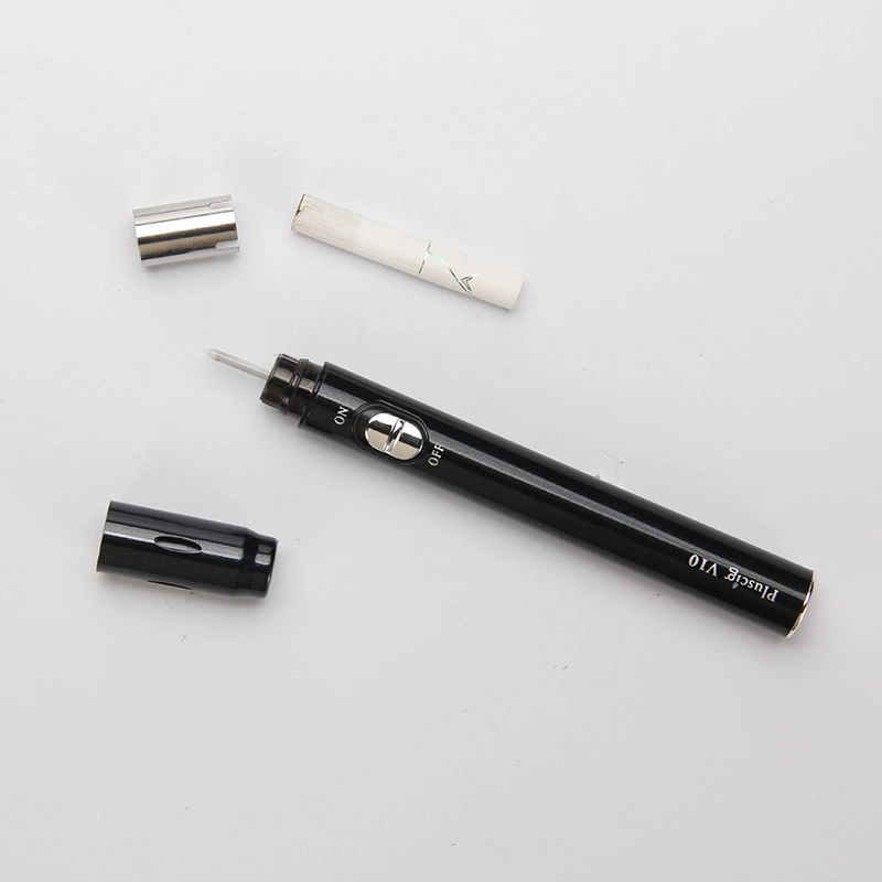 Wholesale/Supplier Heat No Burn 900mAh Disposable/Chargeable E Cigarette Vape Pen Pluscig V10