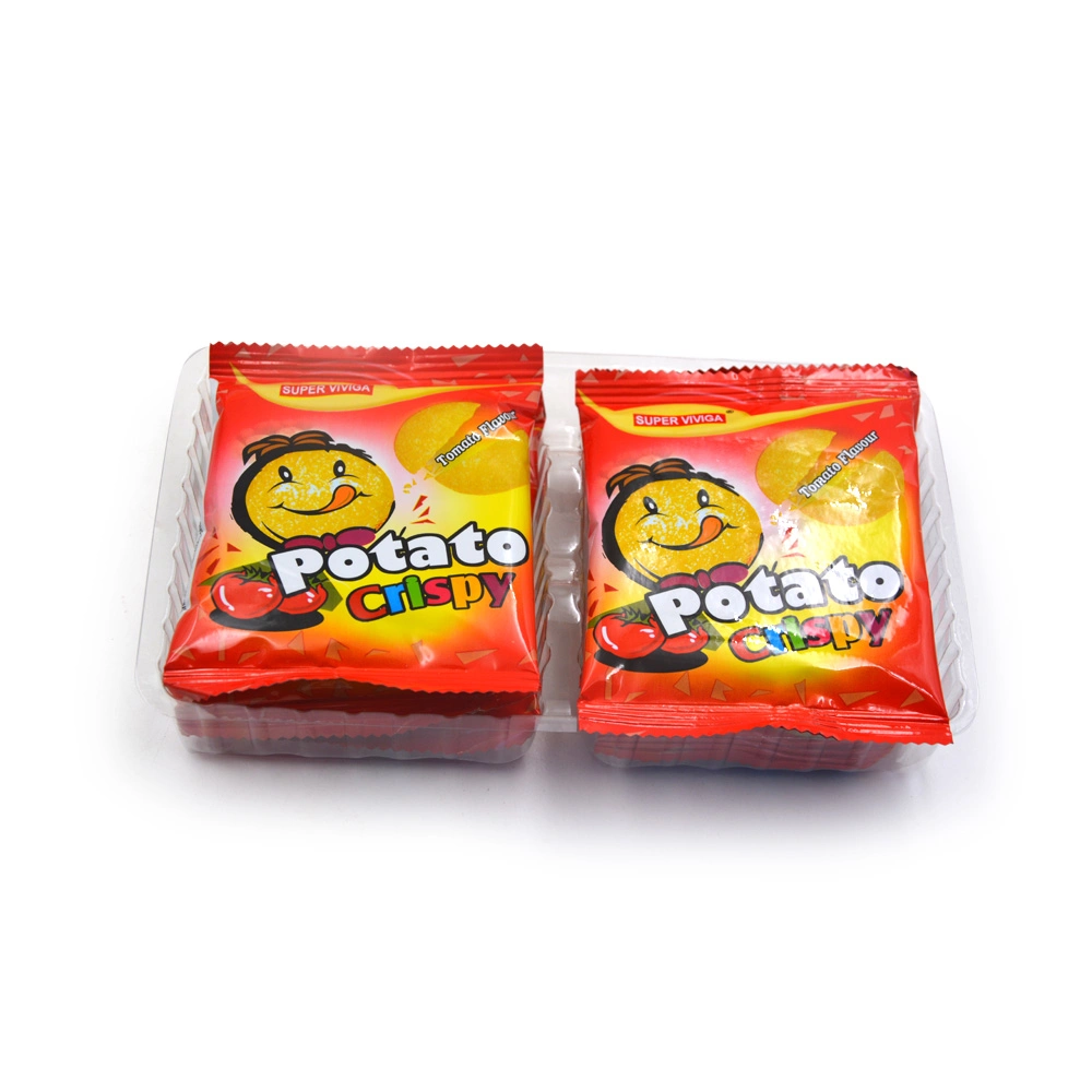 120g de tomate dulce sabor crujiente galleta redonda grande de galletas finas