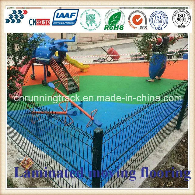 EPDM Rubber Flooring Granules Wet Pour Rubber for Outdoor Playground