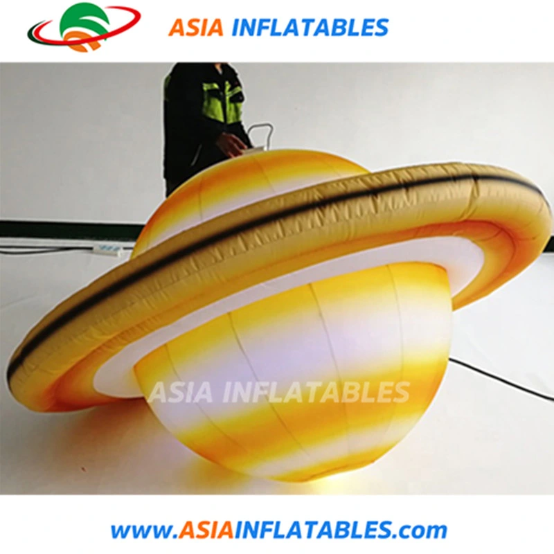 Inflatable Lighting Saturn, Inflatable Saturn Replica, Inflatable Solar System Balloon