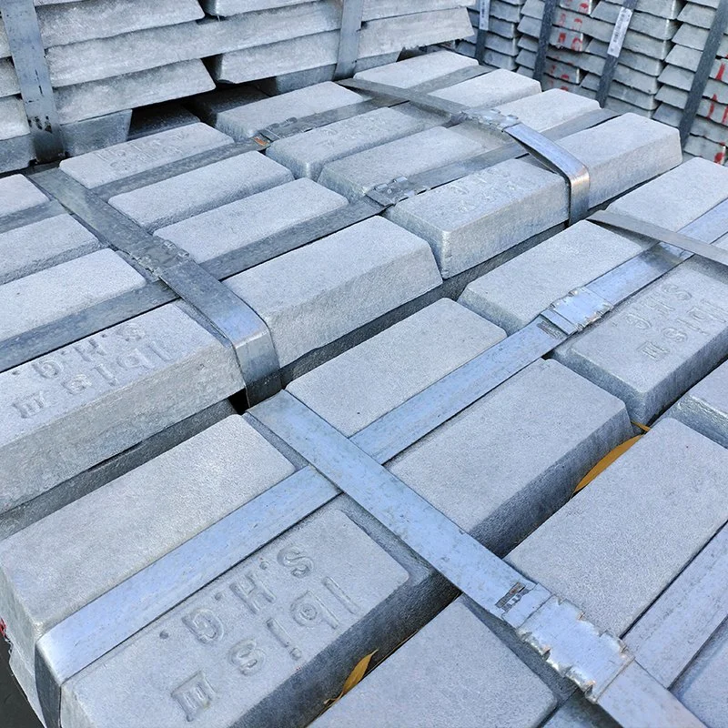 Exportador al por mayor 99,9% aleación de aluminio Zinc Ingot Precio por Kg Aleación de aluminio Ingot 99,7 Precio de Ingot de aluminio puro