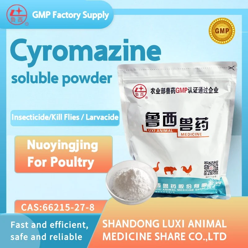 10%Cyromazine Sp Insecticide Kill Files Larvacide for Poultry