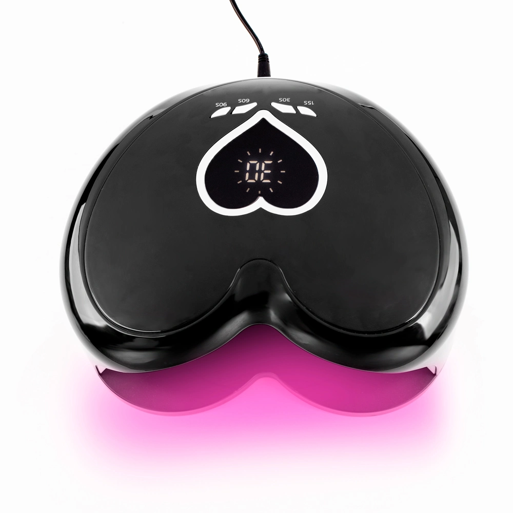 96W 39PCS LEDs Nail Dryer Pink Black White LED UV Nail Lamp Portable High Power Nail Light