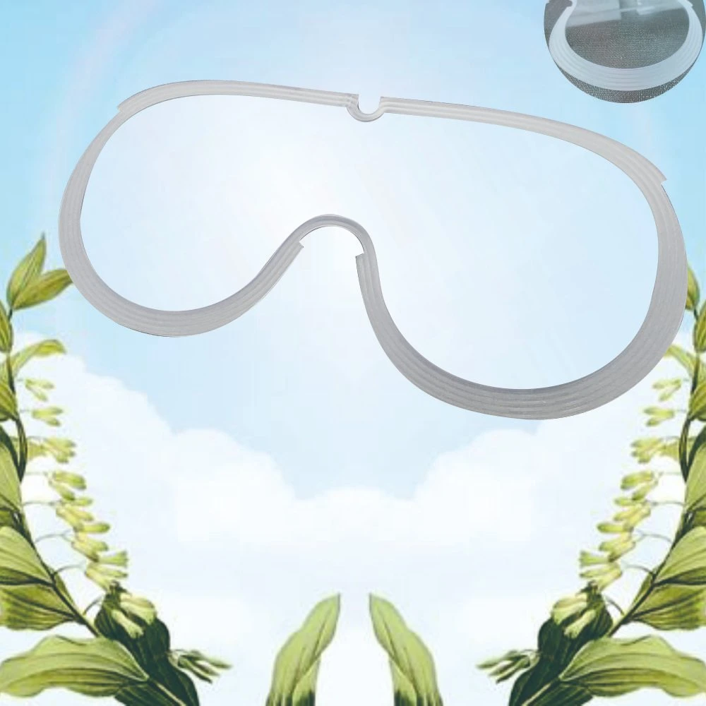PC OEM anti niebla Saliva revestimiento duro cubierta de lente de la pantalla de seguridad para las gafas