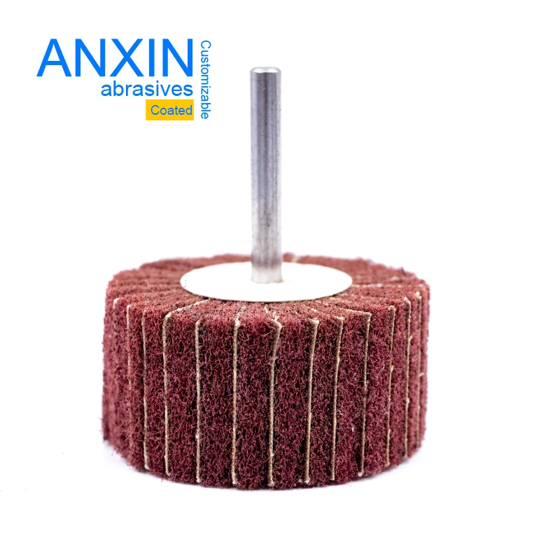 Non-Woven Flap Wheel Interleaved Abrasives Cloth