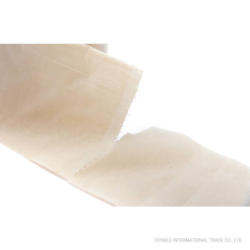 Papel higiênico Bamboo Eco-Friendly Material fita de papel 3 Camadas de tinta ambiental toalha Fita Rolo de papel Papel Tissue Papel Jumbo