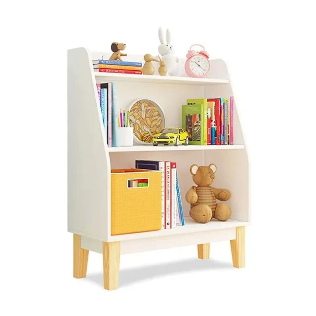 China Großhandel Kinder Möbel Holzspielzeug Box Storage Kabinett Buch Regal Holzregal Bücherregal Babymöbel