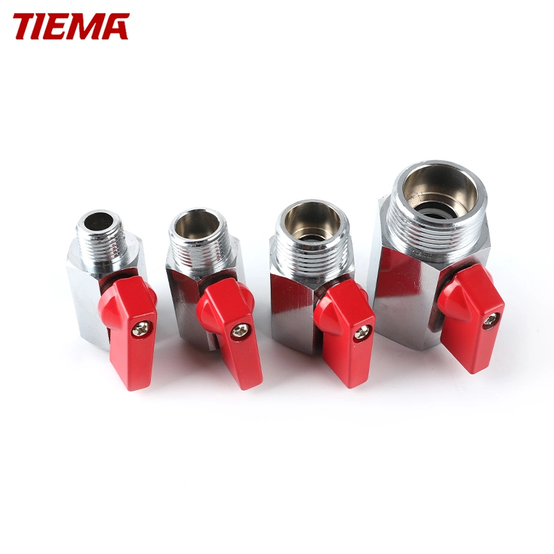 Tiema High Quality Hydraulic Brass Ball Valve for Water Use