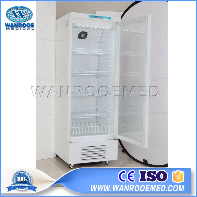 WR-YC-300L 2 C - 8 C Acero inoxidable biológico médico Refrigerador de farmacia Lab Deep