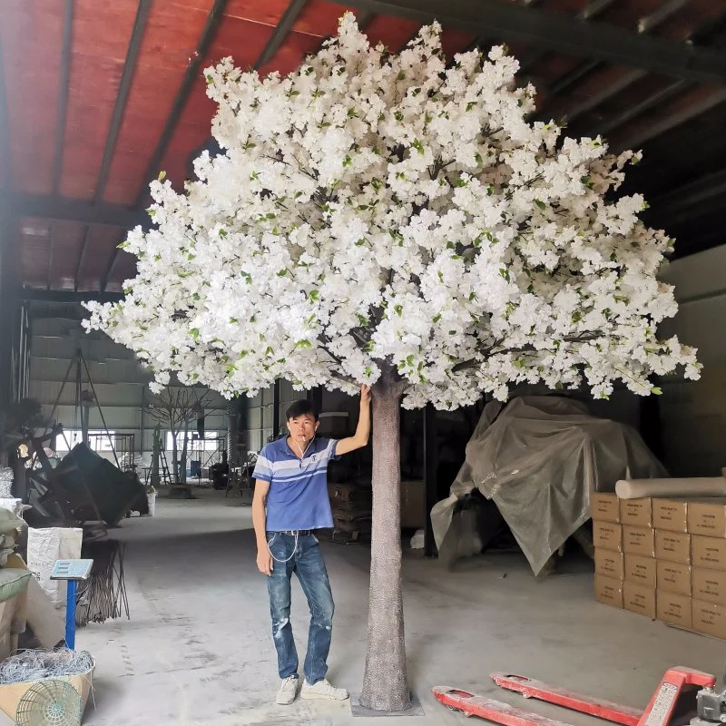 Contact Us for Free Sample Custom 1.5m 3m 4m Simulations Sakura Wedding Decorative Cherry Flower Tree Artificial Cherry Blossom Tree