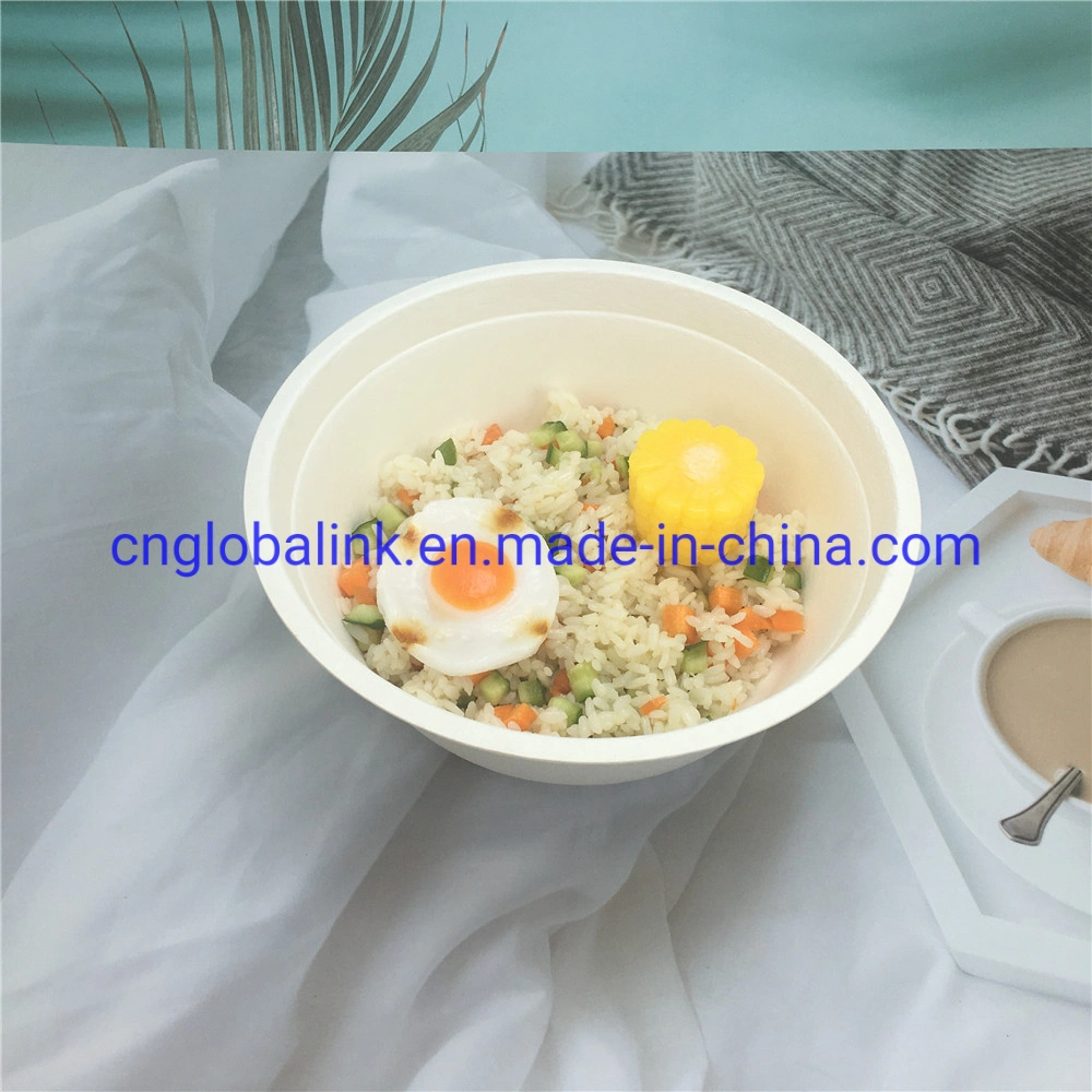 Biodegradable Bowl Disposable Sugar Cane Tableware Soup Bolws