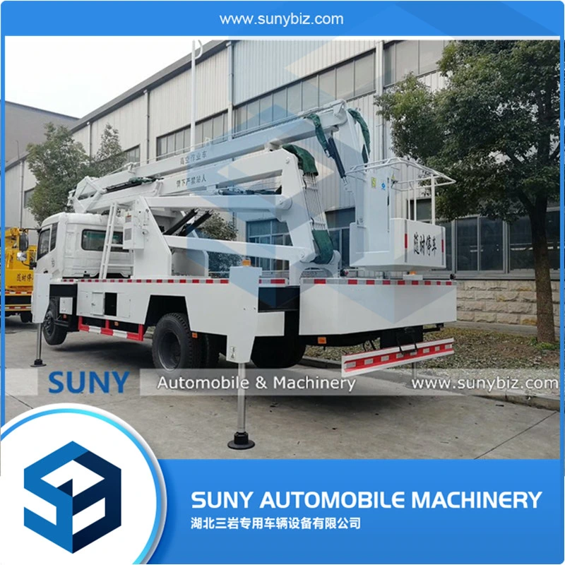 Dongfeng 18m - 22m Truck Mounted Aerial Work Platform 4X2 Hydraulic Truck