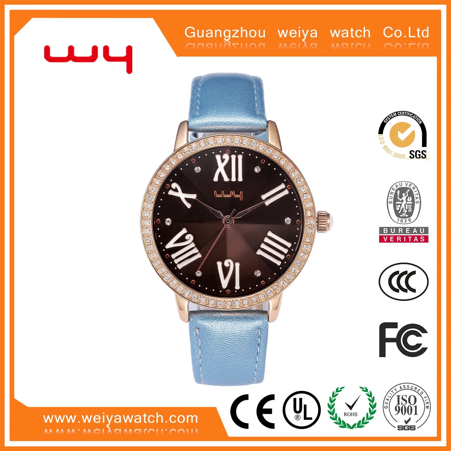 Factory Wholesale/Supplier Direct Sale Lady Gift Analog Jewelry Watches (WY-003)