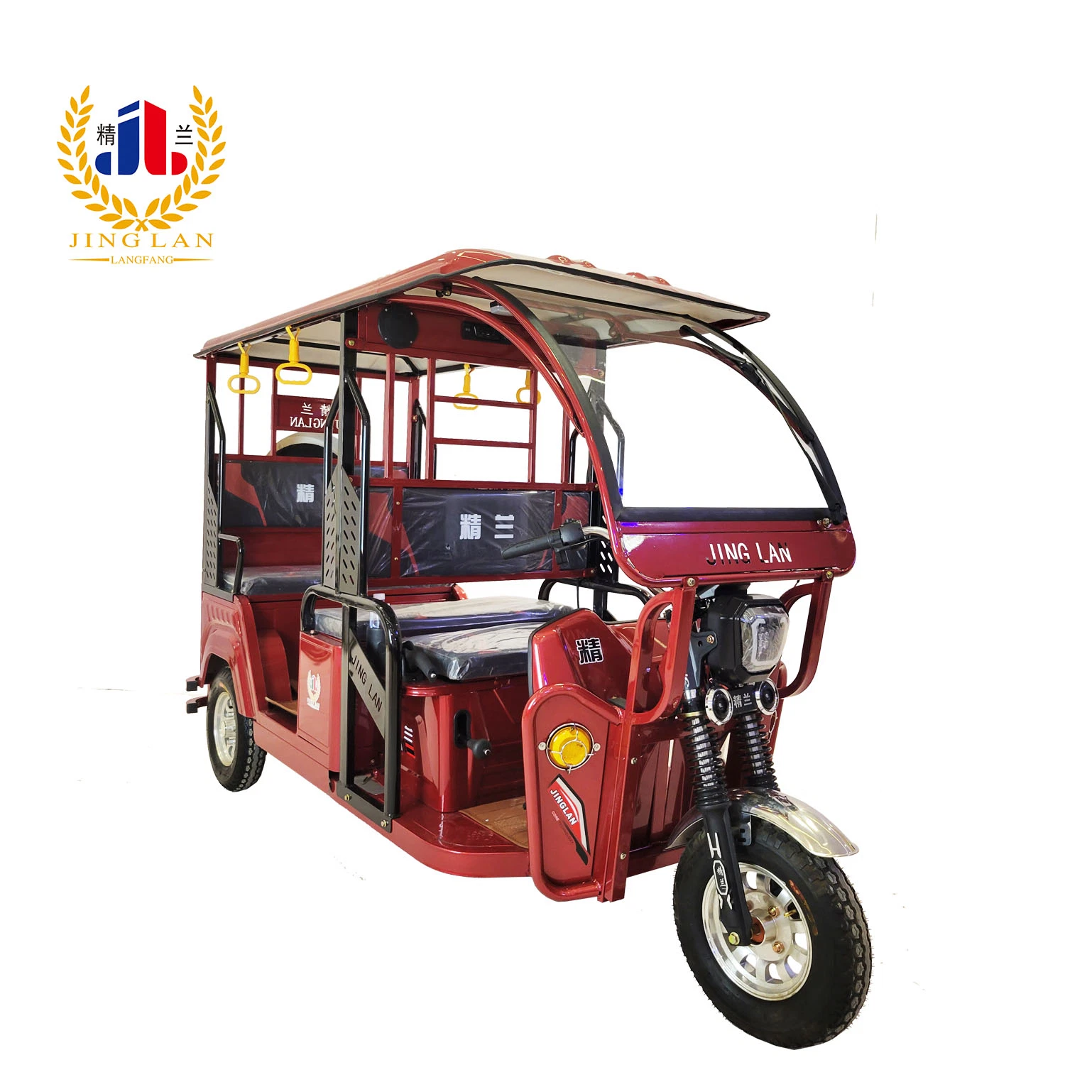 Jinglan New Upgrade Third Generation Auto Rickshaw Electric Tricycle