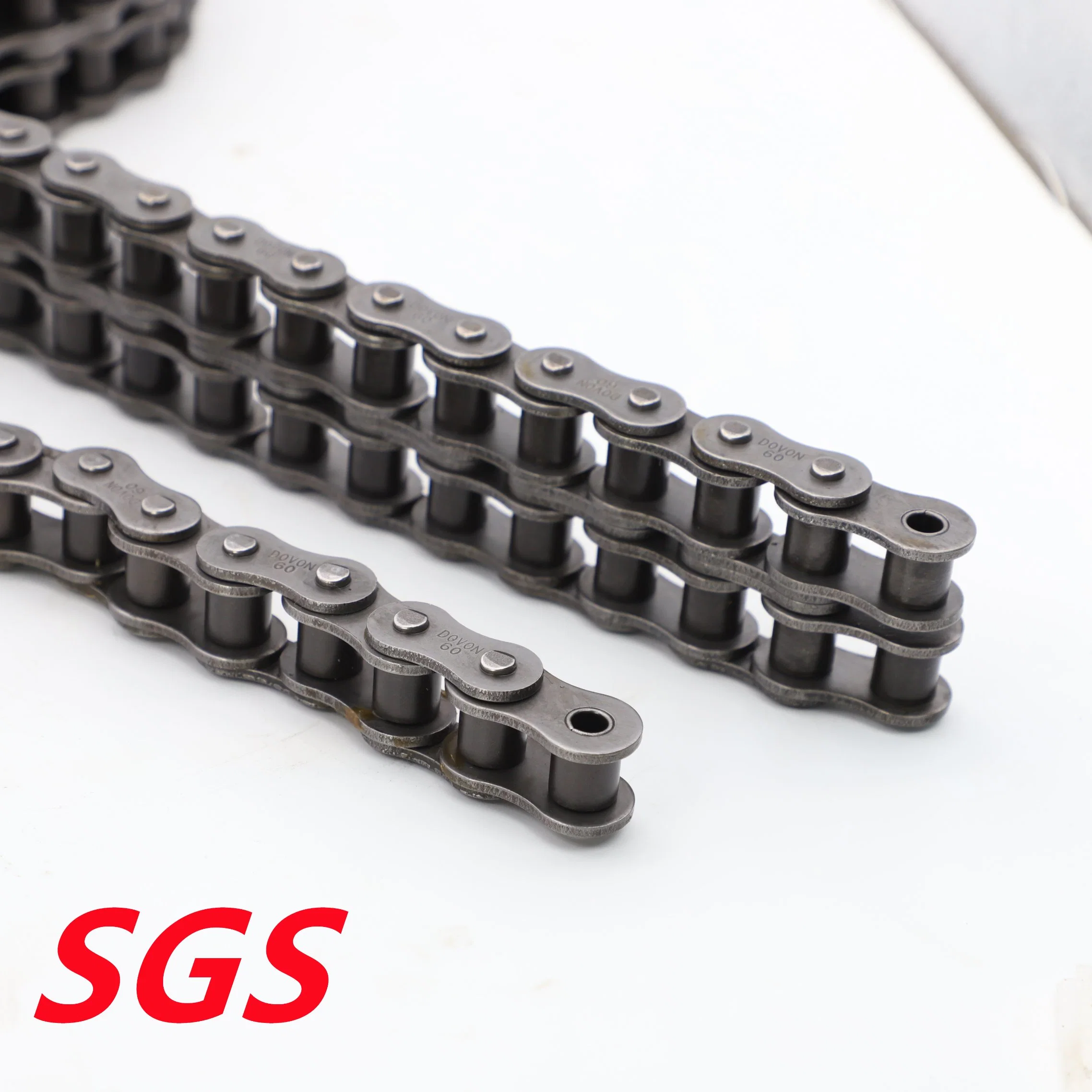 Forklift Machinery Hoisting Stainless Steel Conveyor Transmission Hardware Parts Leaf Chains