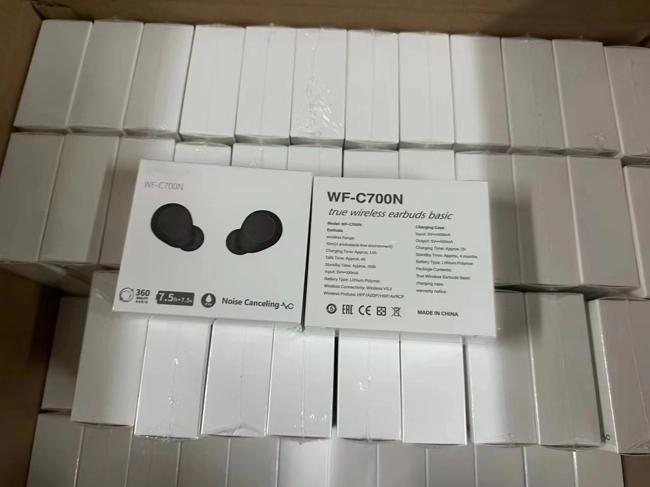 Sonying WF-C700n Bluetooth inalámbrico 5,0 móvil Dual Call estéreo Universal Auricular