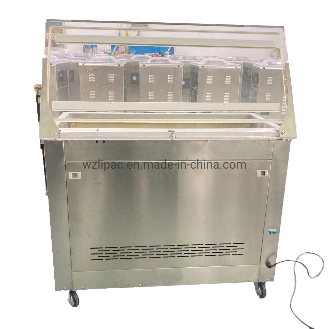 Commercial Desktop Vacuum Sealer Vacuum Packaging Machine for Food Rice Meat Fish