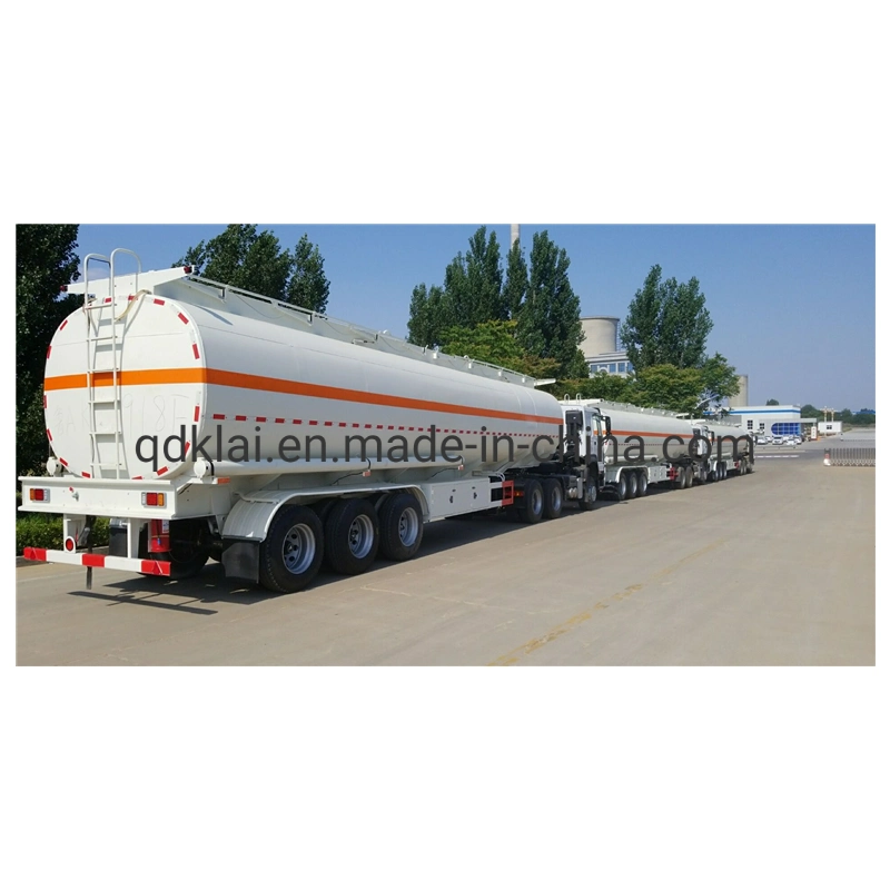 Kailai 3 Axles HOWO Truck Head 45000 Liters Oil Fuel Tank Trailer in Low Price