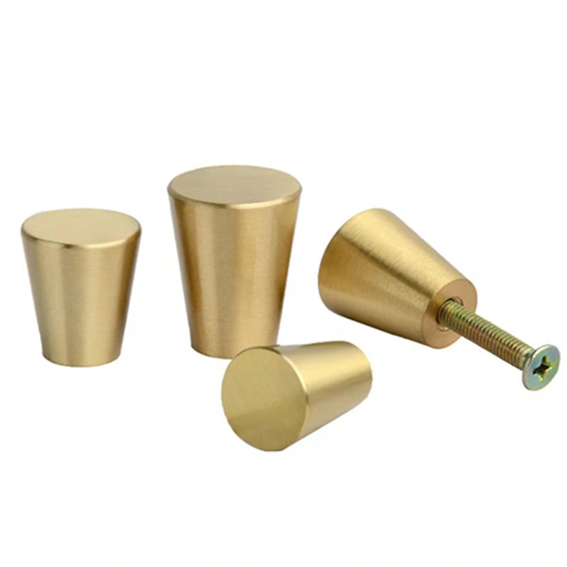 Brass Upholstered Bedroom Handles for Furniture Drawers and Cabinets