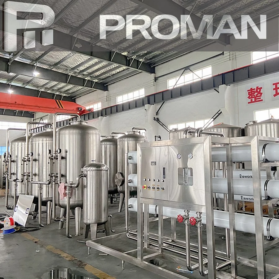 3000lph Stainless Steel Container Seawater Salt Underground Water Desalination RO Purifying Filtering Treatment Plant Price