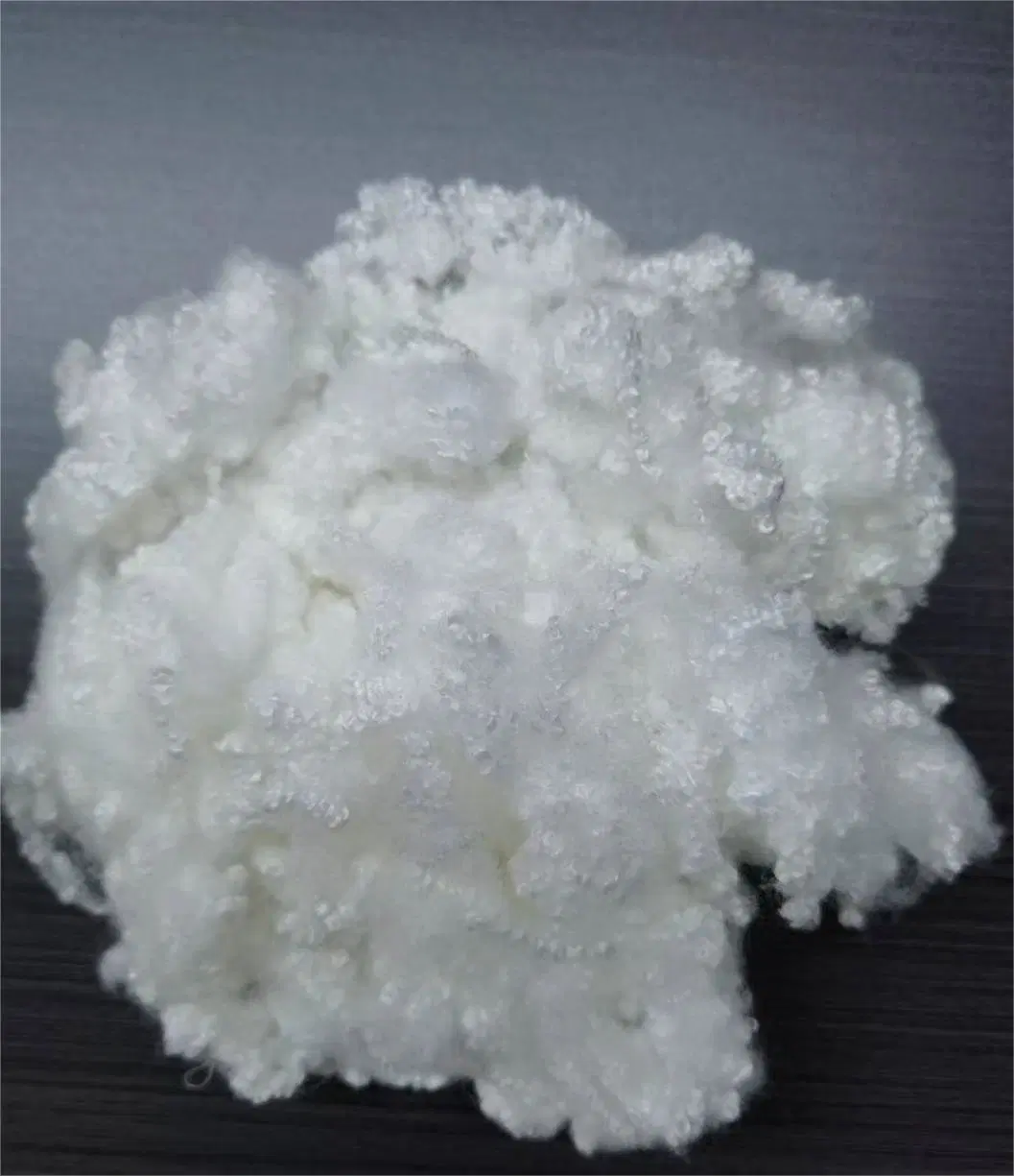 002 Non-Silicon Polyester Staple Fiber-Hollow Conjugated Fiber -Hc Fiber